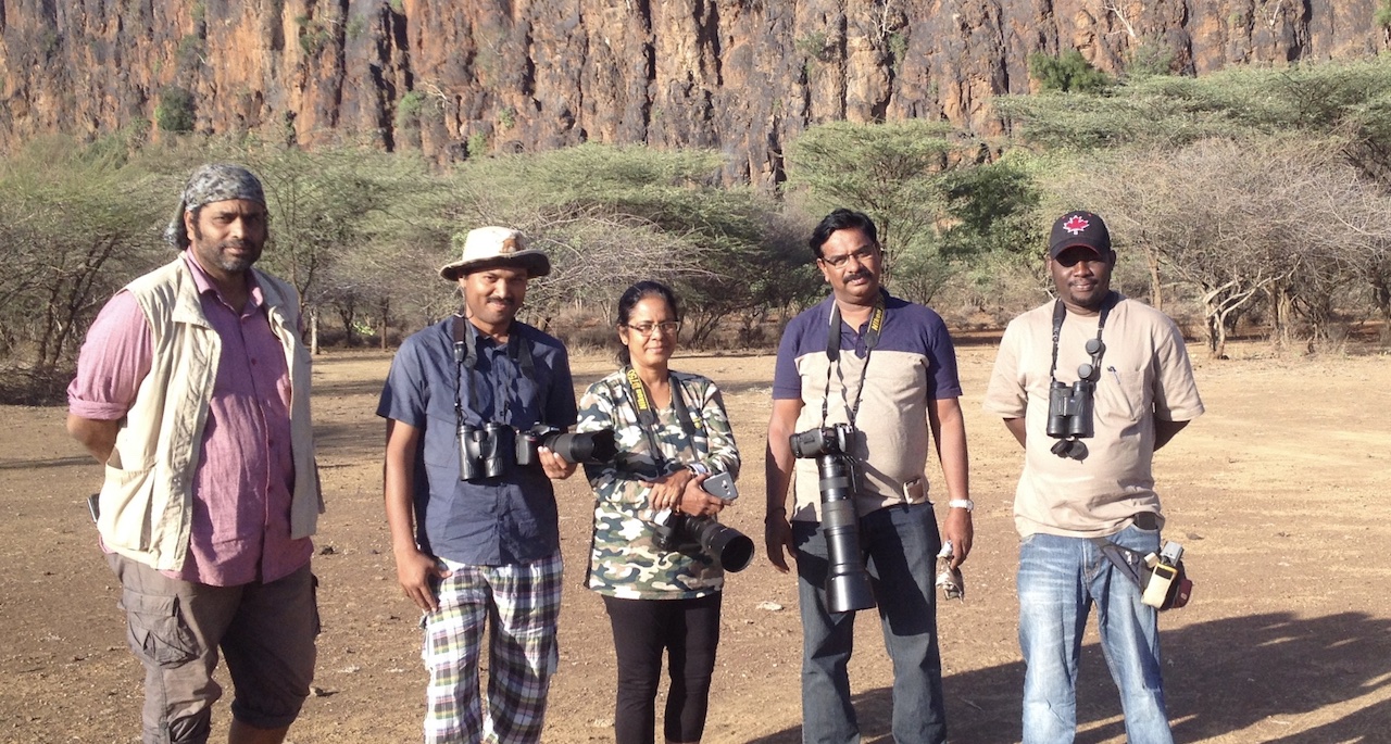 A INDIAN BIRDERS IN THE 2016, WHO DID A 10-DAY TRIP SUCCESFULLY, AMONGST THEM A PROMINENT PHOTOGRAPHER, SHAH JAHAN. MORE CAN BE READ IN https://burding.wordpress.com/2017/05/29/kenya-dec-2016-species-list/ 